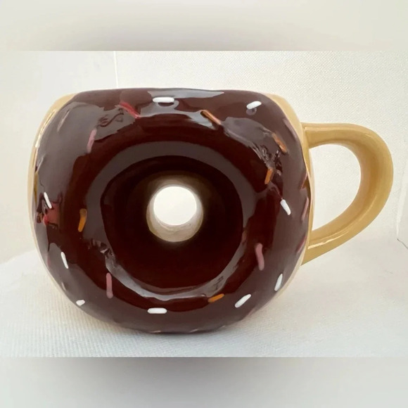 tag | Sprinkle donut coffee mug. - Picture 1 of 12